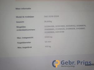 Gebruikte Trekhaak Volvo S60 III (ZS) 2.0 T5 16V Prijs € 450,00 Margeregeling aangeboden door Autorec. Gebr. Prins b.v.