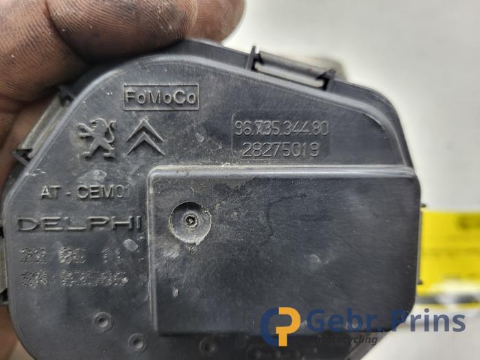 Gasklephuis van een Citroën Berlingo 1.6 Hdi 75 2012