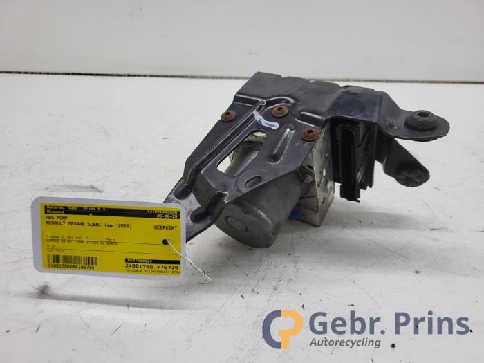 Gebruikte ABS Pomp Renault Scénic II (JM) 1.6 16V Prijs € 40,00 Margeregeling aangeboden door Autorec. Gebr. Prins b.v.