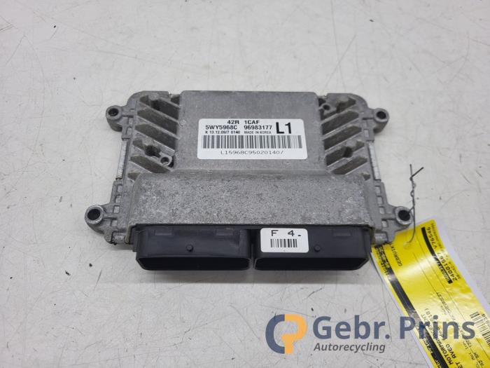 Gebruikte Computer Motormanagement Chevrolet Aveo (250) 1.2 16V Prijs € 60,00 Margeregeling aangeboden door Autorec. Gebr. Prins b.v.