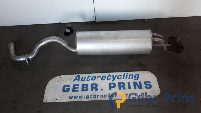 Gebruikte Uitlaat Einddemper Volkswagen Golf IV (1J1) 1.6 16V Prijs € 30,00 Margeregeling aangeboden door Autorec. Gebr. Prins b.v.