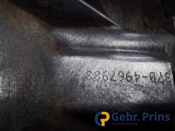 Versnellingsbak van een Fiat Panda/Pandina (312) 0.9 TwinAir Turbo 85 2012