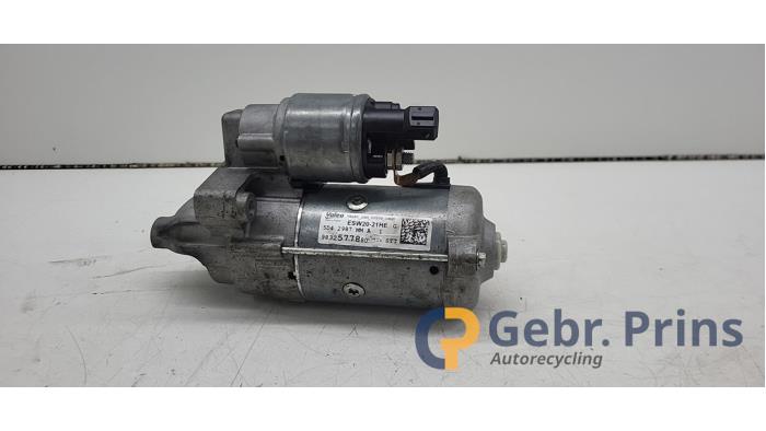 Startmotor van een Citroën Jumpy 1.5 Blue HDi 120 2024