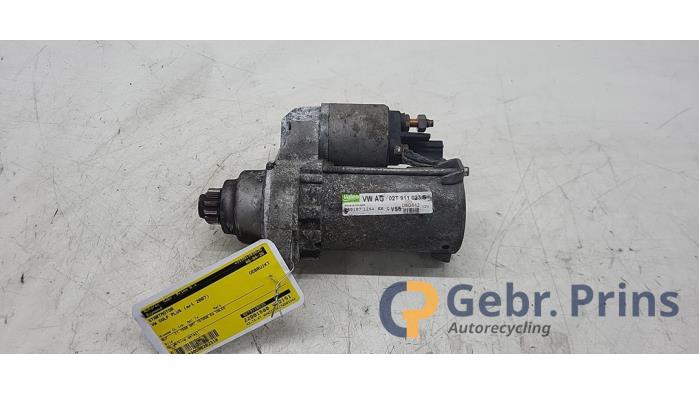 Gebruikte Startmotor Volkswagen Golf Plus (5M1/1KP) 1.6 FSI 16V Prijs € 30,00 Margeregeling aangeboden door Autorec. Gebr. Prins b.v.