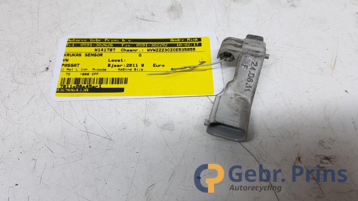 Gebruikte Krukas sensor Volkswagen Passat CC (357) 2.0 TDI 16V 140 Prijs € 25,00 Margeregeling aangeboden door Autorec. Gebr. Prins b.v.