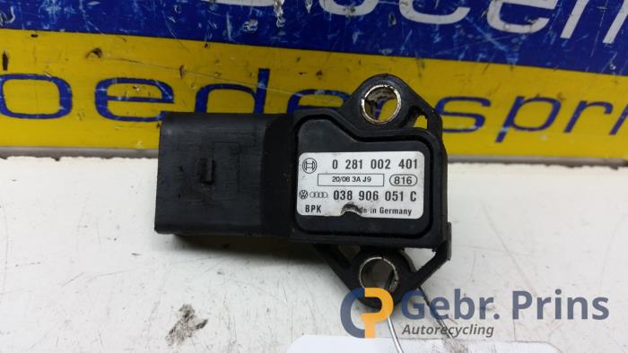 Turbodruk sensor van een Audi A3 Sportback (8PA) 2.0 TDI 16V 2010