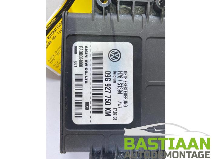Gebruikte Computer Automatische Bak Volkswagen Tiguan (5N1/2) 2.0 TSI 16V 4Motion Prijs € 231,00 Margeregeling aangeboden door Bastiaan Autodemontage