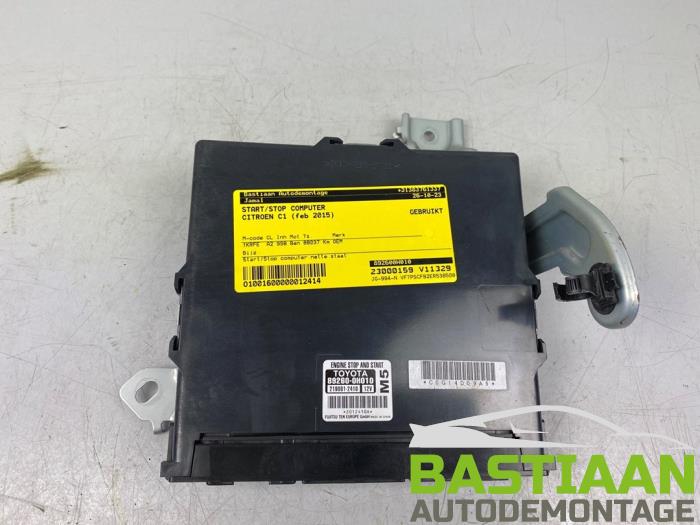 Gebruikte Start/Stop computer Citroen C1 1.0 Vti 68 12V Prijs € 49,99 Margeregeling aangeboden door Bastiaan Autodemontage