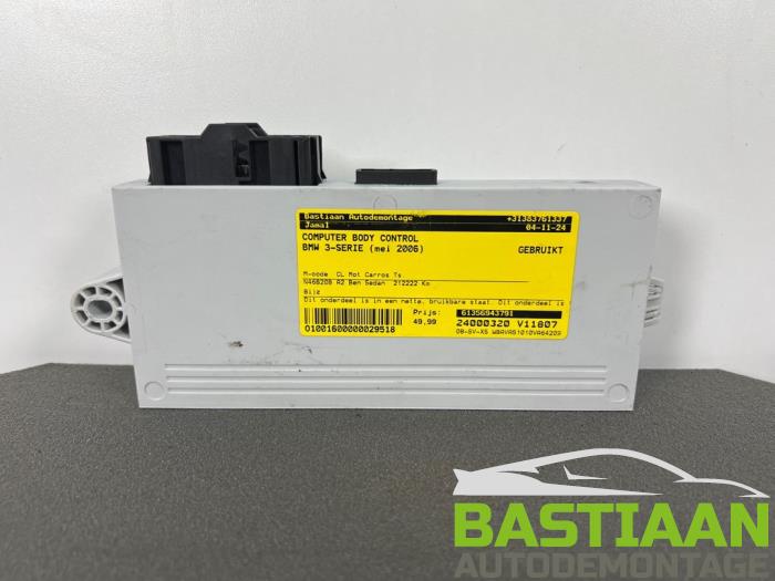 Gebruikte Bodycontrol Module BMW 3 serie (E90) 320i 16V Prijs € 49,99 Margeregeling aangeboden door Bastiaan Autodemontage