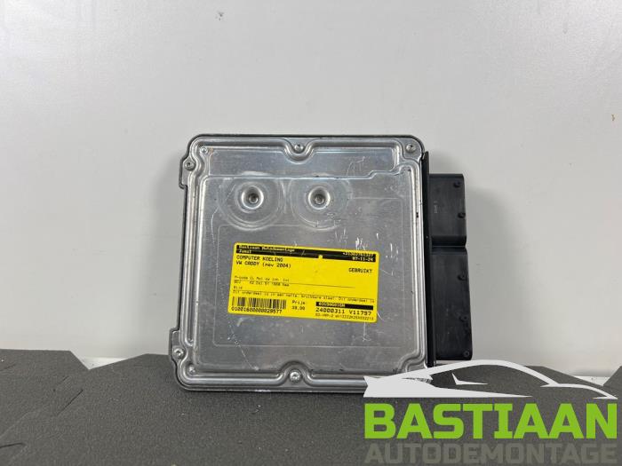 Computer Koeling van een Volkswagen Caddy III (2KA,2KH,2CA,2CH) 2.0 SDI 2004