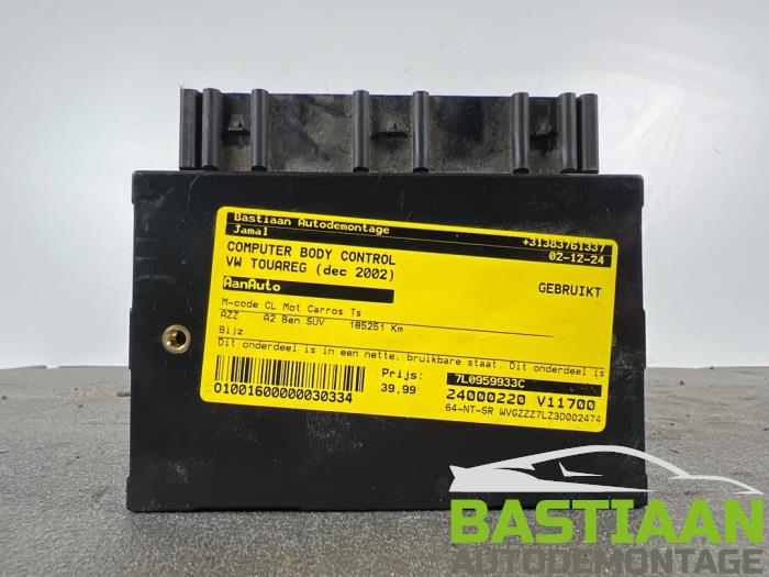 Gebruikte Computer Body Control Volkswagen Touareg (7LA/7L6) 3.2 V6 24V Prijs € 39,99 Margeregeling aangeboden door Bastiaan Autodemontage
