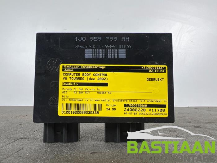Gebruikte Computer Body Control Volkswagen Touareg (7LA/7L6) 3.2 V6 24V Prijs € 24,99 Margeregeling aangeboden door Bastiaan Autodemontage