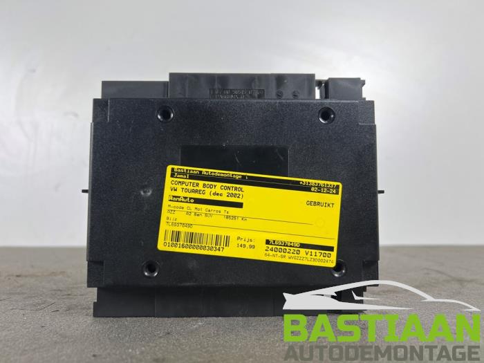 Gebruikte Computer Body Control Volkswagen Touareg (7LA/7L6) 3.2 V6 24V Prijs € 149,99 Margeregeling aangeboden door Bastiaan Autodemontage