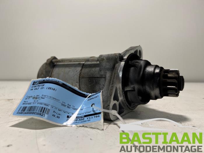 Gebruikte Startmotor Volkswagen Golf VII (AUA) 2.0 TDI 150 16V Prijs € 49,99 Margeregeling aangeboden door Bastiaan Autodemontage