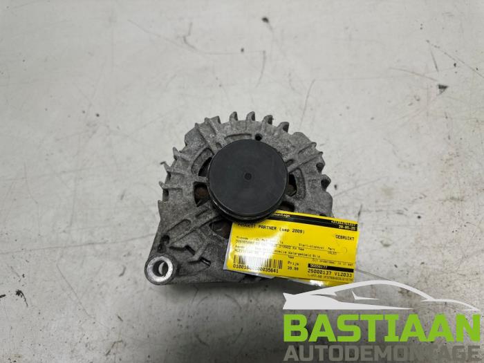 Gebruikte Dynamo Peugeot Partner (GC/GF/GG/GJ/GK) 1.6 HDI 90 16V Prijs € 39,99 Margeregeling aangeboden door Bastiaan Autodemontage