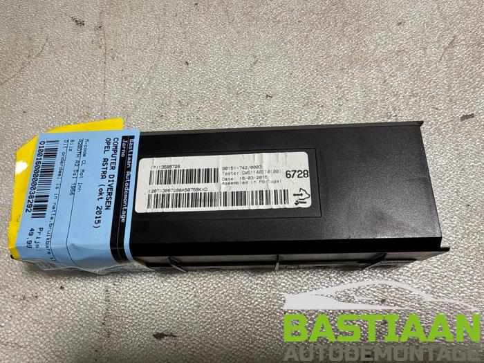 Gebruikte Computer Diversen Opel Astra J Sports Tourer (PD8/PE8/PF8) 2.0 CDTI 16V 165 Prijs € 49,99 Margeregeling aangeboden door Bastiaan Autodemontage