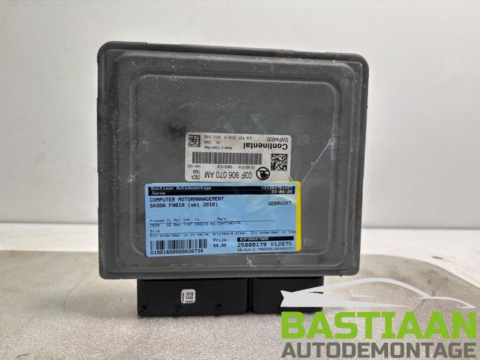 Gebruikte Computer Motormanagement Skoda Fabia II (5J) 1.2 TSI Prijs € 99,99 Margeregeling aangeboden door Bastiaan Autodemontage