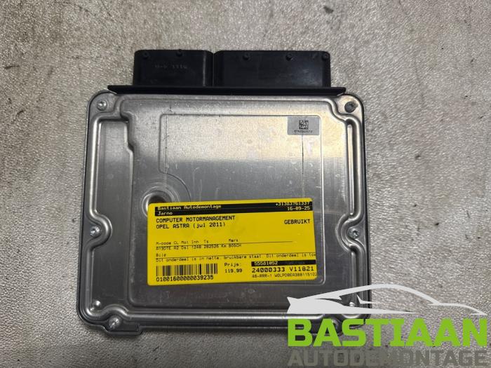 Gebruikte Computer Motormanagement Opel Astra J Sports Tourer (PD8/PE8/PF8) 1.3 CDTI 16V ecoFlex Prijs € 119,99 Margeregeling aangeboden door Bastiaan Autodemontage