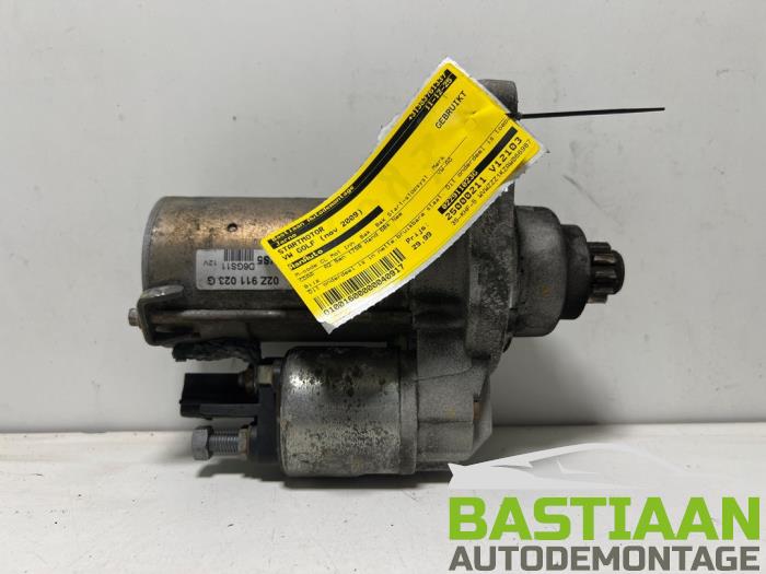 Gebruikte Startmotor Volkswagen Golf VI (5K1) 1.8 TSI 16V Prijs € 29,99 Margeregeling aangeboden door Bastiaan Autodemontage