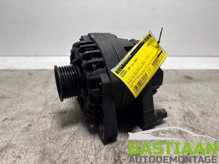 Gebruikte Dynamo Peugeot 206 (2A/C/H/J/S) 1.4 XR,XS,XT,Gentry Prijs € 34,97 Margeregeling aangeboden door Bastiaan Autodemontage