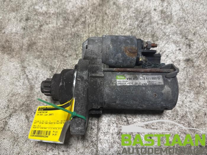 Gebruikte Startmotor Volkswagen Eos (1F7/F8) 2.0 FSI 16V Prijs € 34,97 Margeregeling aangeboden door Bastiaan Autodemontage