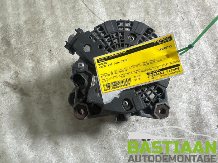 Gebruikte Dynamo Volvo V40 (MV) 2.0 T2 16V Prijs € 69,97 Margeregeling aangeboden door Bastiaan Autodemontage