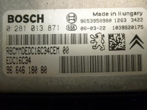 Gebruikte Computer Motormanagement Peugeot 308 (4A/C) 1.6 HDi 16V Prijs € 350,00 Margeregeling aangeboden door De Vos Onderdelen