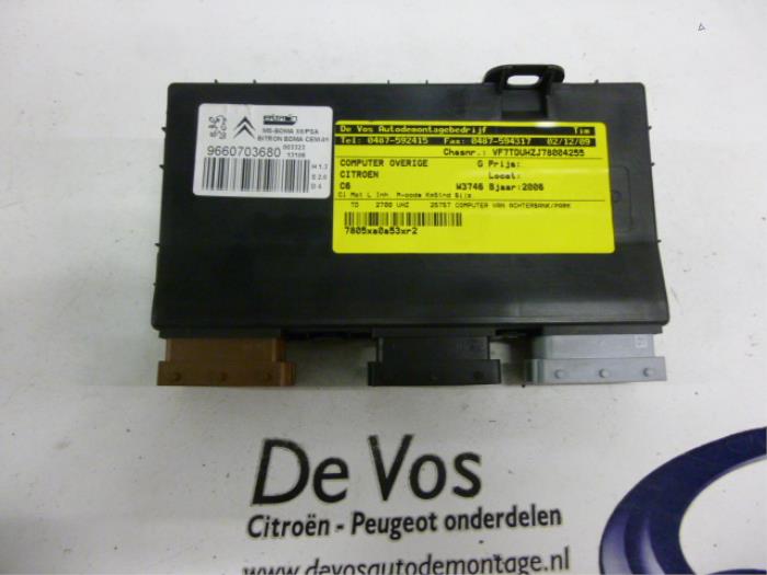 Gebruikte Computer Diversen Citroen C6 (TD) 2.7 HDiF V6 24V Prijs € 115,00 Margeregeling aangeboden door De Vos Onderdelen