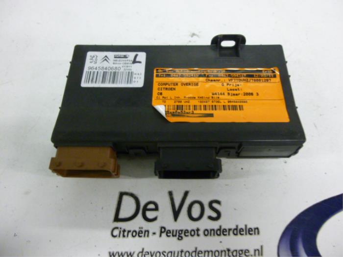 Gebruikte Computer Diversen Citroen C6 (TD) 2.7 HDiF V6 24V Prijs € 115,00 Margeregeling aangeboden door De Vos Onderdelen
