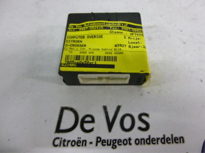Gebruikte Computer Diversen Citroen C-Crosser Prijs € 160,00 Margeregeling aangeboden door De Vos Onderdelen