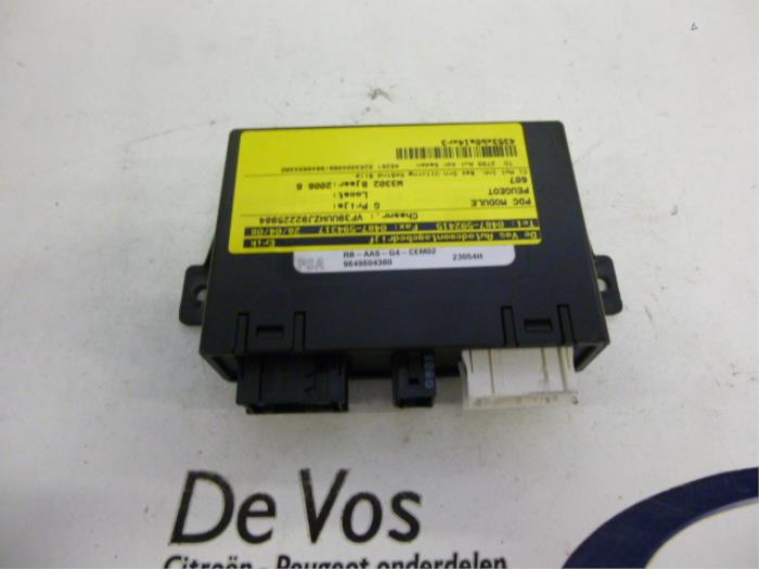 Gebruikte PDC Module Peugeot 607 (9D/U) 2.7 HDi V6 24V Prijs € 70,00 Margeregeling aangeboden door De Vos Onderdelen