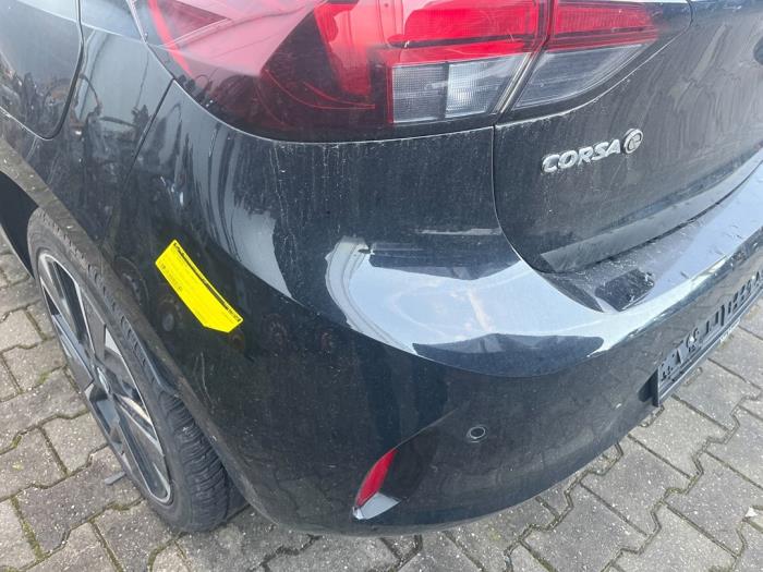 Achterbumper van een Opel Corsa F (UB/UH/UP) Electric 50kWh 2021