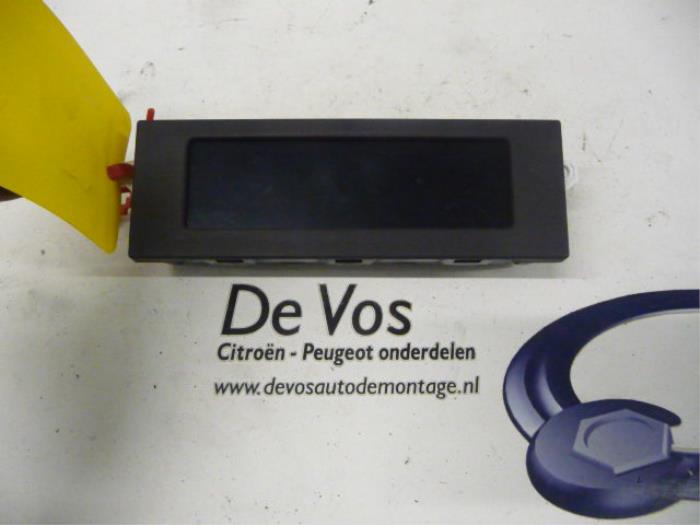 Gebruikte Display Interieur Citroen C3 (SC) 1.6 16V VTi 120 Prijs € 80,00 Margeregeling aangeboden door De Vos Onderdelen