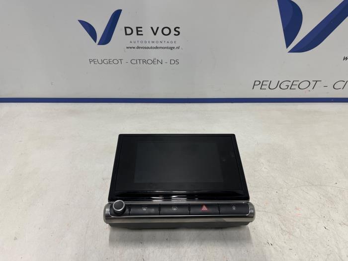 Gebruikte Display Interieur Citroen C3 (SX/SW) 1.6 Blue HDi 75 16V Prijs € 250,00 Margeregeling aangeboden door De Vos Onderdelen