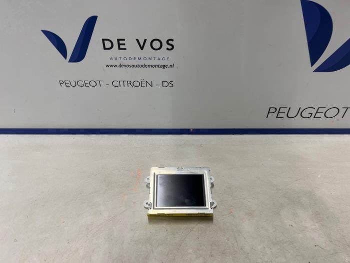 Gebruikte Display Interieur Peugeot 208 I (CA/CC/CK/CL) 1.6 16V GTI Prijs € 70,00 Margeregeling aangeboden door De Vos Onderdelen