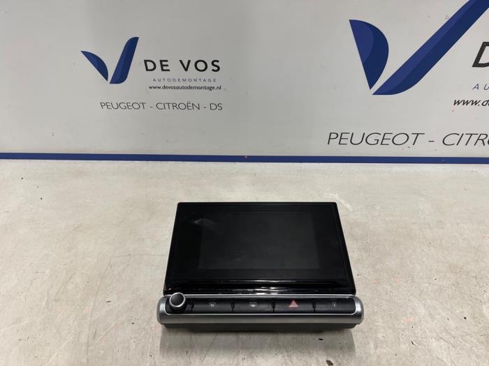 Gebruikte Display Interieur Citroen C3 (SX/SW) 1.6 Blue HDi 100 16V Prijs € 250,00 Margeregeling aangeboden door De Vos Onderdelen