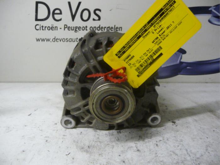 Gebruikte Dynamo Citroen C3 (SC) 1.4 HDi Prijs € 100,00 Margeregeling aangeboden door De Vos Onderdelen