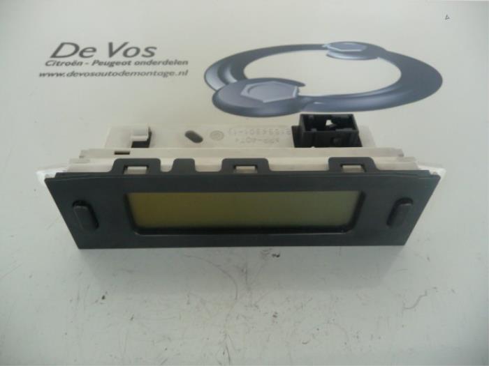 Gebruikte Display Interieur Citroen C8 (EA/EB) 2.0 HDi 16V Prijs € 70,00 Margeregeling aangeboden door De Vos Onderdelen