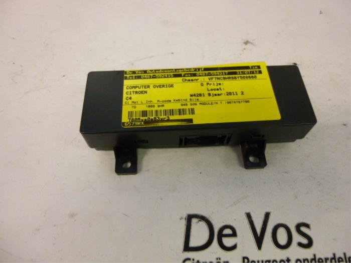 Gebruikte Computer Diversen Citroen C4 Berline (NC) 1.6 e-HDI Prijs € 200,00 Margeregeling aangeboden door De Vos Onderdelen
