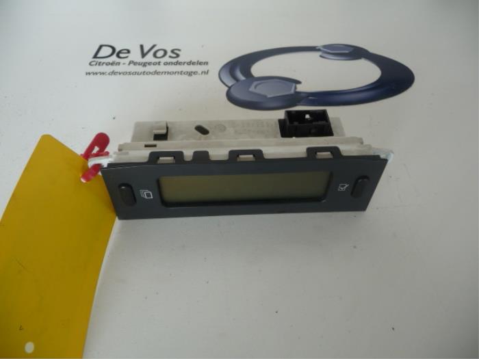 Gebruikte Display Interieur Citroen C5 I Break (DE) 1.8 16V Prijs € 55,00 Margeregeling aangeboden door De Vos Onderdelen