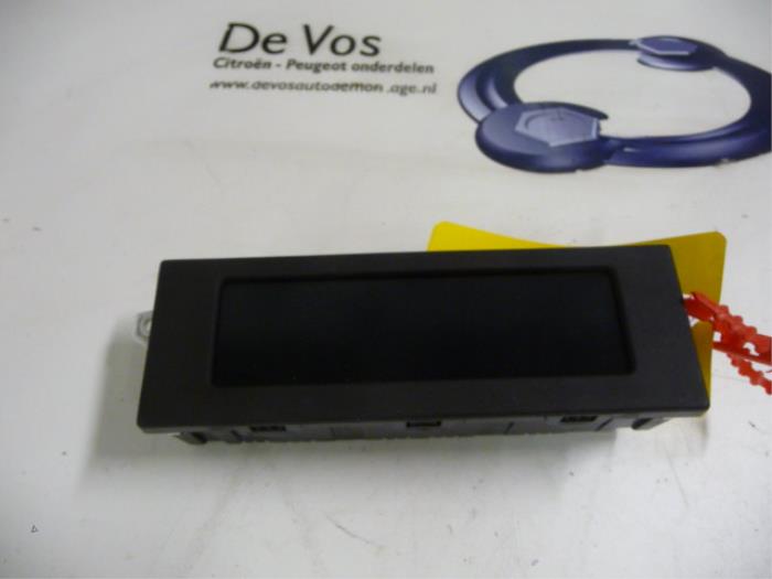 Gebruikte Display Interieur Citroen C3 (SC) 1.2 VTi 82 12V Prijs € 80,00 Margeregeling aangeboden door De Vos Onderdelen