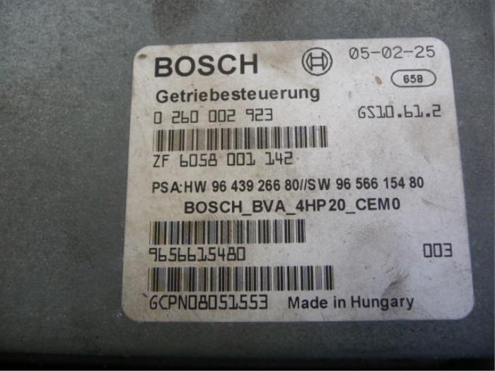 Computer Automatische Bak van een Citroën C5 II Break (RE) 2.2 HDiF 16V 2005