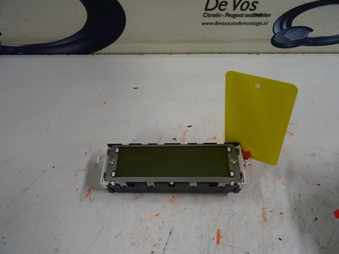Gebruikte Display Interieur Citroen C4 Berline (LC) 1.6 16V VTi 120 Prijs € 80,00 Margeregeling aangeboden door De Vos Onderdelen