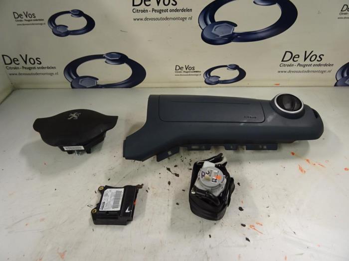 Airbag Set+Module Peugeot Partner 9803916880