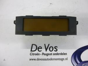 Gebruikte Display Interieur Citroen C5 II Berline (RC) 2.0 HDiF 16V Prijs € 55,00 Margeregeling aangeboden door De Vos Onderdelen