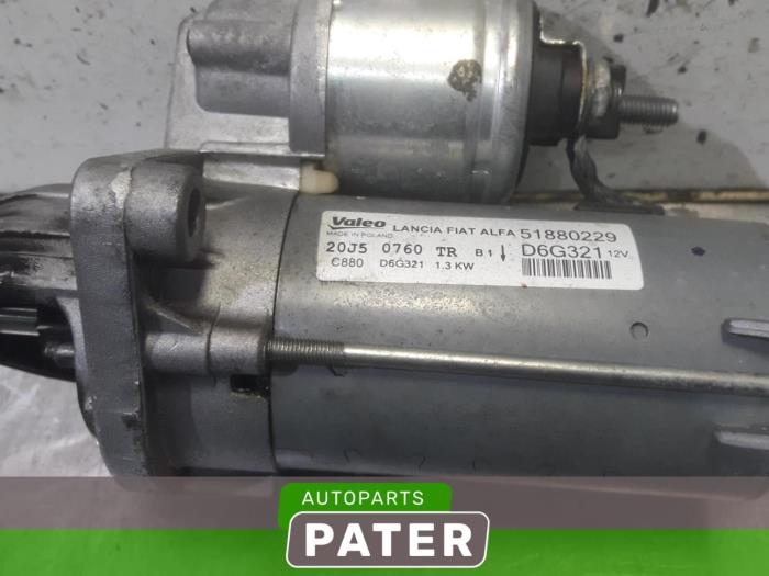 Gebruikte Startmotor Fiat Doblo Cargo (263) 1.3 MJ 16V DPF Euro 5 Prijs € 44,47 Inclusief btw aangeboden door Autoparts Pater