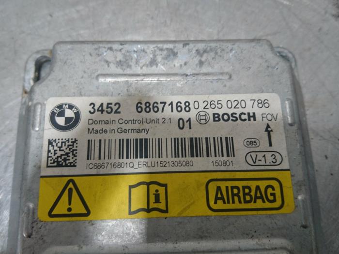Airbag Module van een BMW 4 serie Gran Coupe (F36) 418d 2.0 16V 2015