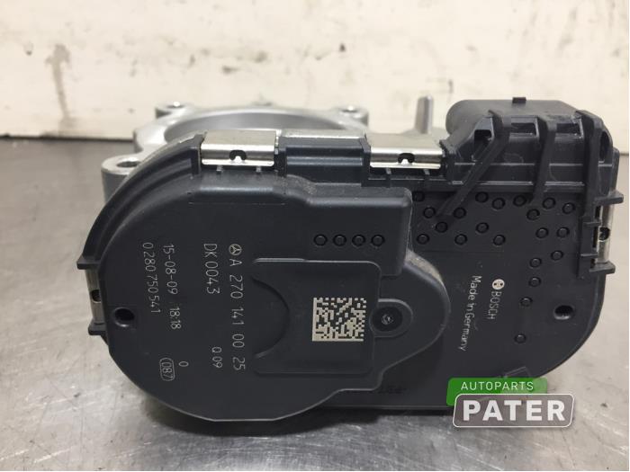 Gebruikte Gasklephuis Mercedes A (W176) 1.6 A-180 16V Prijs € 52,50 Margeregeling aangeboden door Autoparts Pater