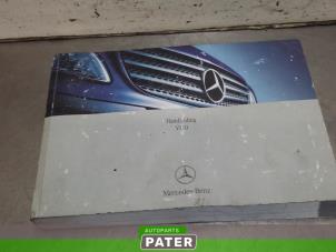 Gebruikte Instructie Boekje Mercedes Vito (639.6) 2.2 109 CDI 16V Prijs € 36,29 Inclusief btw aangeboden door Autoparts Pater