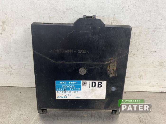 Gebruikte Module Bodycontrol Toyota Yaris III (P13) 1.5 16V Hybrid Prijs € 42,00 Margeregeling aangeboden door Autoparts Pater